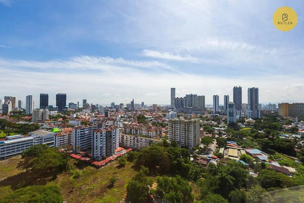 Seaview 2Br Infinity Pool & Easyaccess To Town 201 Apartment George Town