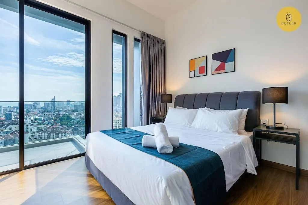 Seaview 2Br Infinity Pool & Easyaccess To Town 201 Apartment George Town Malaysia